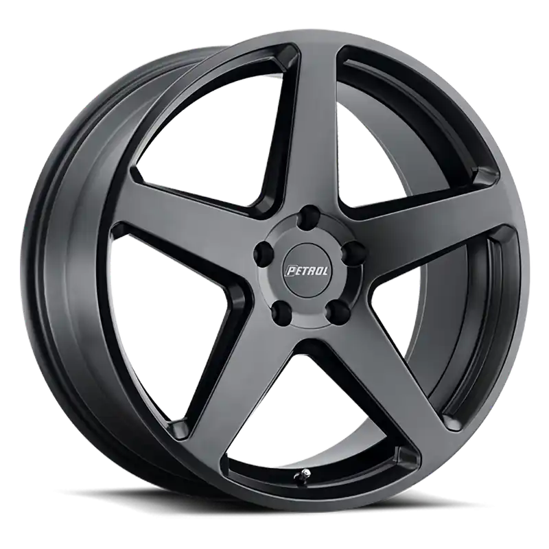 Free Returns Petrol P2C GB 16x7 +40 5x112mm 66.6mm Semi Gloss Black