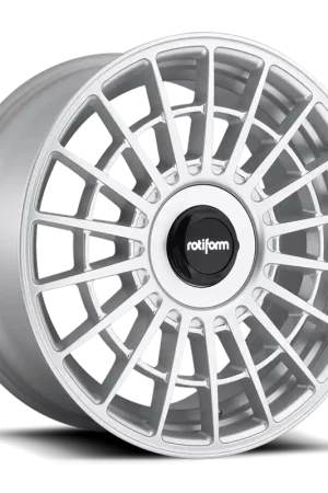 Certified Rotiform LAS-R R143 19x8.5 +35 5x112/5x114.3mm 72.7mm Gloss Silver