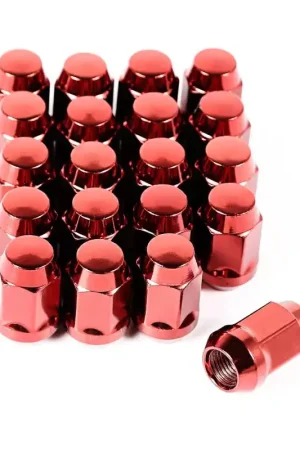Rugged Ridge Wheel Lug Nut Set of 20 Red 1/2-20 Wholesale