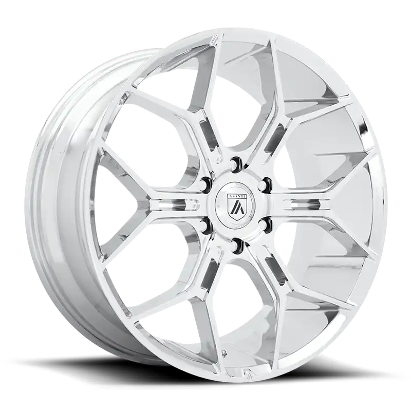 Asanti Black Label Monarch Truck ABL38 CH 22x9.5 +38 6x120mm 66.9mm Chrome Weekend Sale