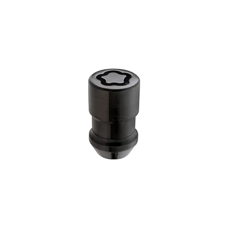 Money Back Guarantee McGard Wheel Lock Nut Set - 4pk. (Cone Seat) 1/2-20 / 3/4 & 13/16 Dual Hex / 1.46in. Length - Black