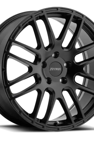 Affordable Petrol P6A MB 17x7.5 +40 5x108mm 72.1mm Matte Black