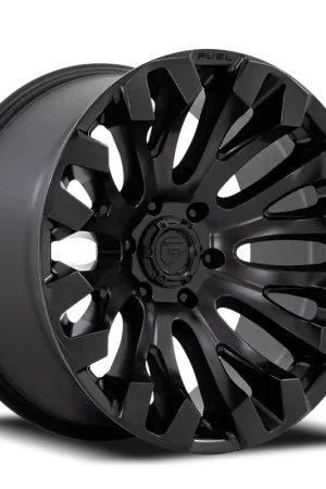 Fuel Quake D831 20x9 +1 5x127mm 71.5mm Blackout Hassle-Free Returns