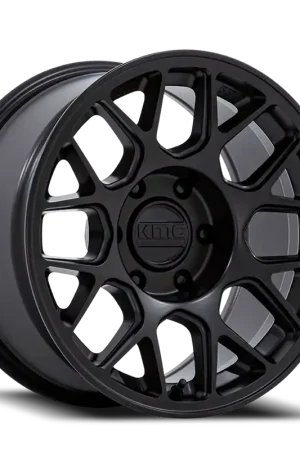 KMC Hatchet KM730MX 17x8.5 +25 6x139.7mm 106.1mm Matte Black Warranty Included