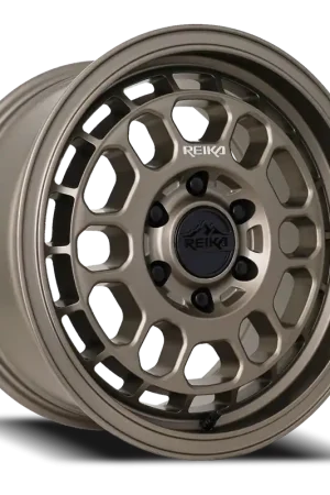 Holiday Sale Reika Rambler 2500 R35V BRZ 17x8 5x130mm 78.1mm Satin Bronze