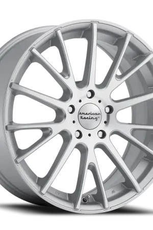 Limited Offer American Racing AR904 SL 16x7 +40 5x114.3mm 72.6mm Silver Machined