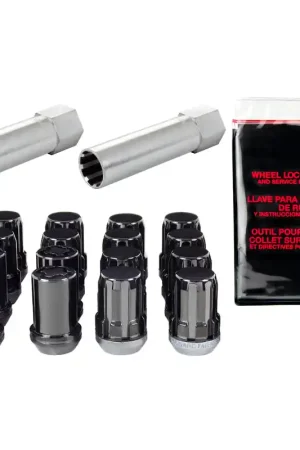 Trending McGard SplineDrive Tuner 4 Lug Install Kit w/Locks & Tool (Cone) M12X1.5 / 13/16 Hex - Black