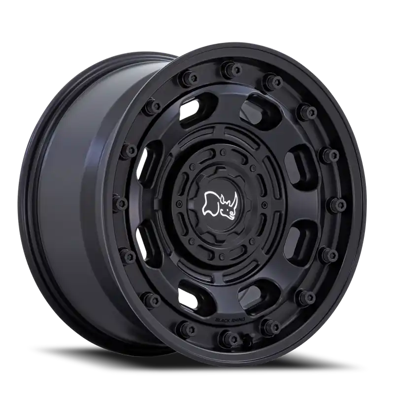 Black Rhino Atlas MB 17x8.5 -10 6x135/6x139.7mm 106.1mm Matte Black Money Back Guarantee