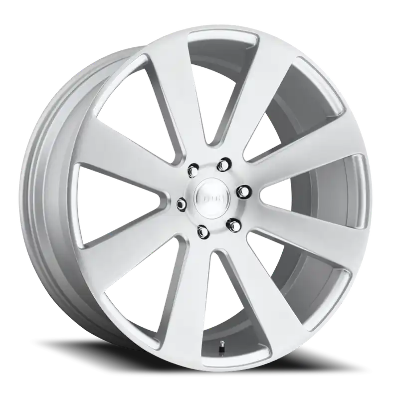 Grab Now DUB 8-Ball S213 22x9.5 +20 6x139.7mm 78.1mm Gloss Silver Brushed