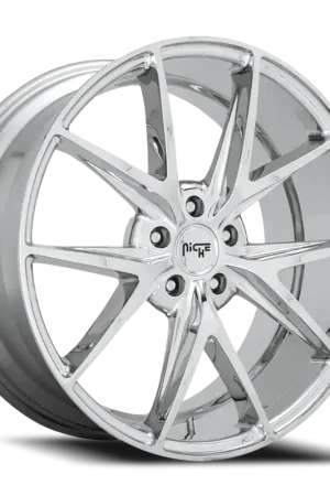Niche Misano M248 20x9 +38 5x112mm 66.5mm Chrome Editor’s Pick