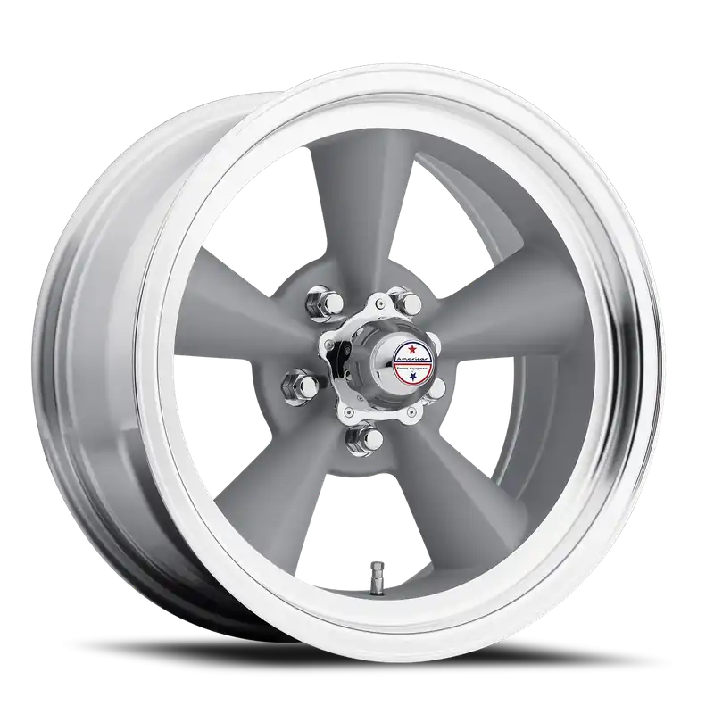 Today Only American Racing Torq Thrust Original VN309 17x8 +0 5x139.7mm 83.06mm Vintage Silver Machined Lip
