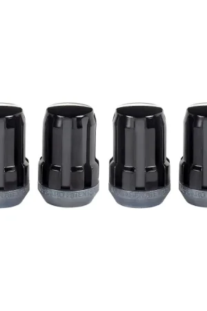 Next Day Delivery McGard SplineDrive Lug Nut (Cone Seat) M12X1.25 / 1.24in. Length (4-Pack) - Black (Req. Tool)
