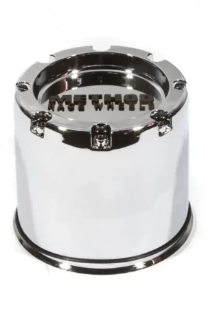 Order Now Method Cap 1524 - 130mm - 2 Piece - Chrome - Push Thru