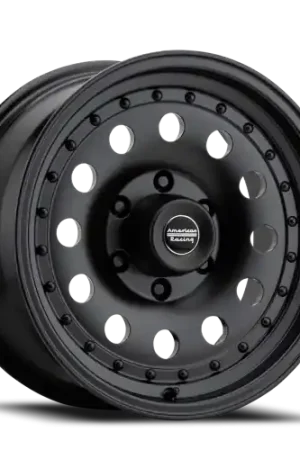 Crafted American Racing Outlaw II AR62 BK 15x7 -6 6x139.7mm 108mm Satin Black