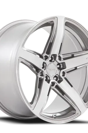 Niche Teramo M270 20x9 +25 5x114.3mm 72.56mm Anthracite Brushed-Clear Tint Next Day Delivery