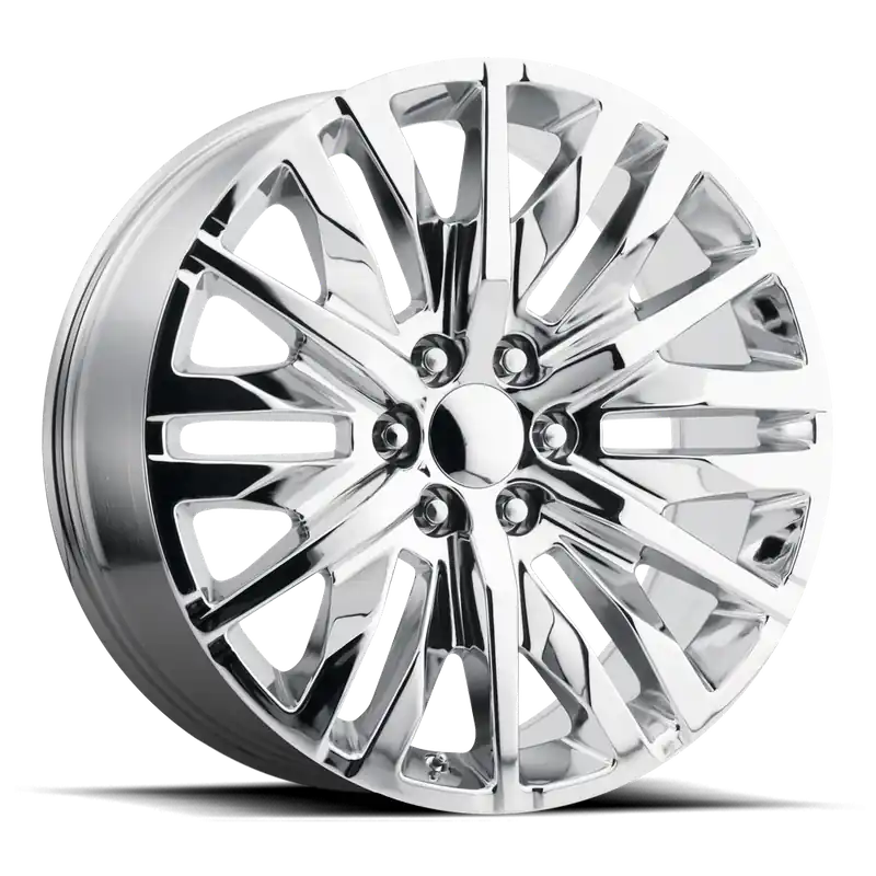 Performance Replica PR198 C 20x9 +24 6x139.7mm 78.1mm Chrome Flash Sale