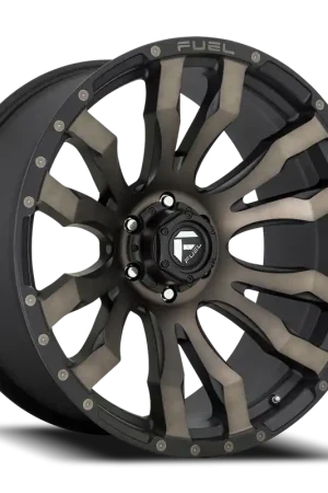 Discount Fuel Blitz D674 20x9 +20 6x139.7mm 106.1mm Matte Black Double Dark Tint