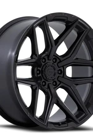 Free Returns Fuel Flux 6 FC854MX 20x9 +20 6x114.3mm 66.06mm Blackout
