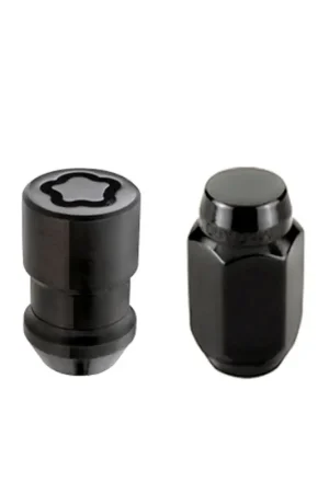McGard 5 Lug Hex Install Kit w/Locks (Cone Seat Nut) M12X1.5 / 13/16 Hex / 1.5in. Length - Black Factory Price