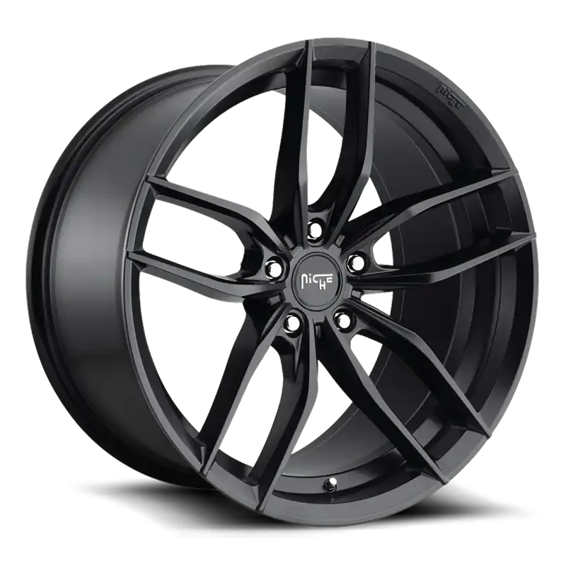 Niche Vosso M203 17x8 +40 5x108mm 72.6mm Matte Black Order Now