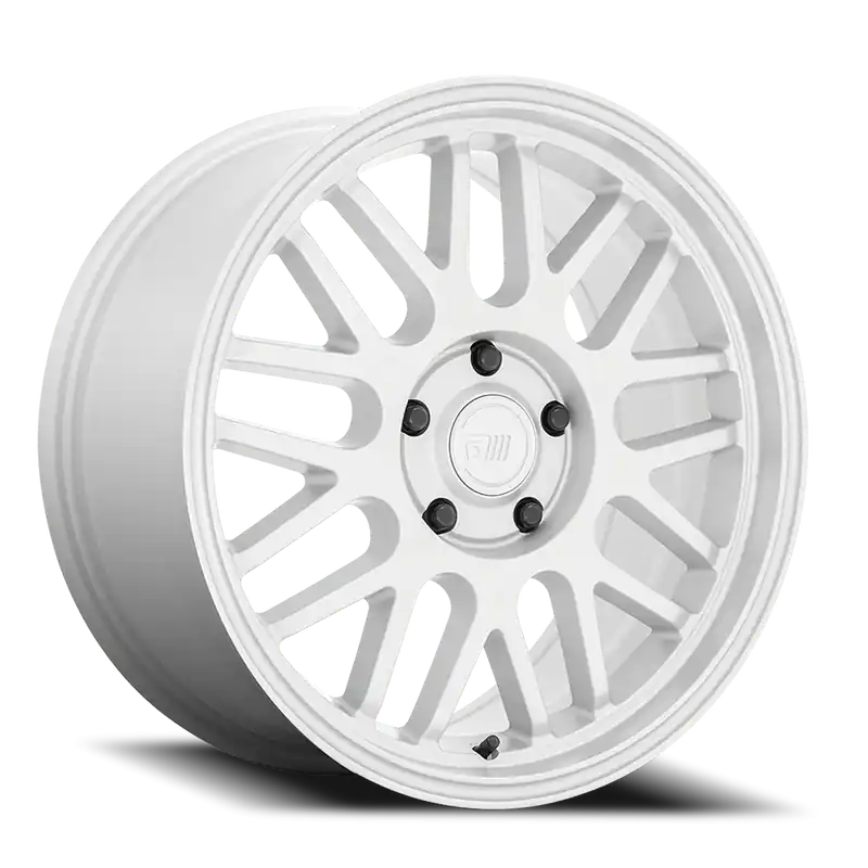 Motegi MR144 M9 SL 18x8.5 +42 5x108mm 72.6mm Hyper Silver Top Pick