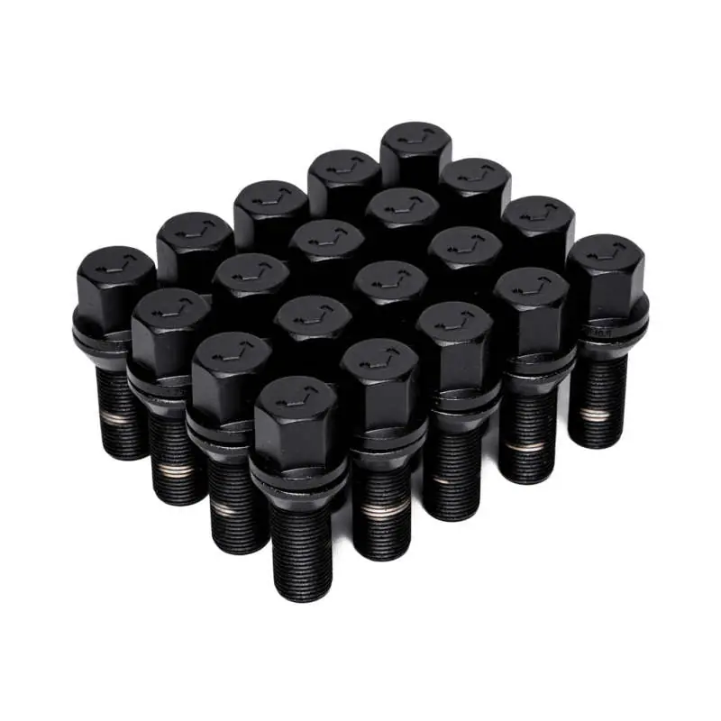 Don’t Miss Out Vossen Lug Bolt - 14x1.5 - 30mm - 17mm Hex - Cone Seat - Black (Set of 20)