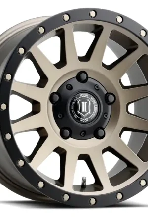 ICON Compression 17x8.5 5x150 25mm Offset 5.75in BS 110.1mm Bore Bronze Wheel Place Order