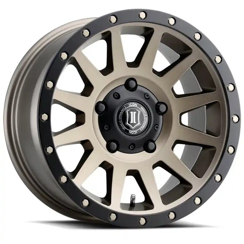 ICON Compression 17x8.5 5x150 25mm Offset 5.75in BS 110.1mm Bore Bronze Wheel Place Order