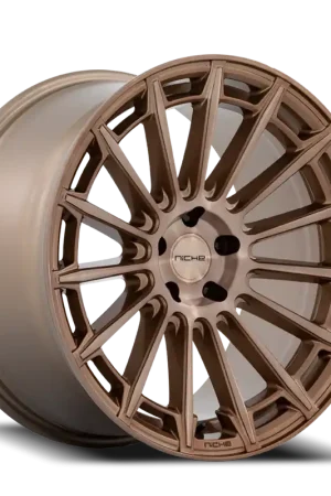 Niche Amalfi M275 20x9 +38 5x112mm 66.56mm Platinum Bronze Fresh Stock