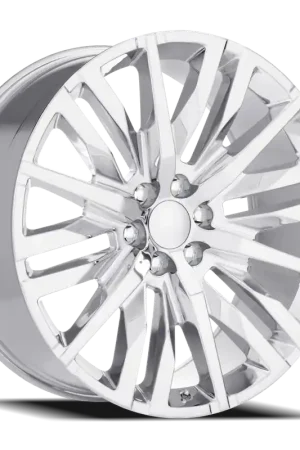Premium Factory Reproductions FR 97 GM Split 6 Spoke Replica CH 24x10 +31 6x139.7mm 78.1mm Chrome