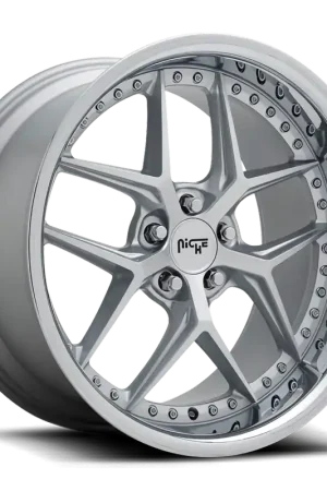 Niche Vice M225 20x9 +38 5x112mm 66.5mm Matte Silver Price Cut