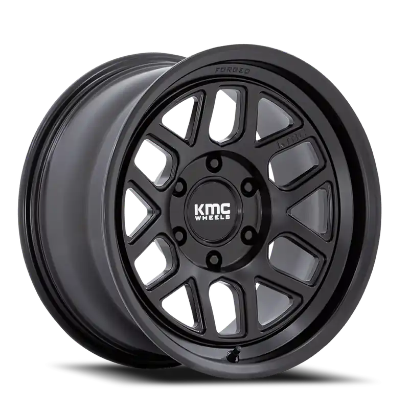 Direct From Manufacturer KMC Mesa Forged Monoblock KM446 SB 17x8.5 +0 6x135mm 87.1mm Satin Black