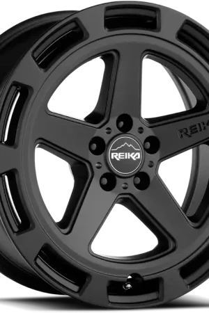 Reika Teton R20 SB 17x8 +20 5x108mm 65.1mm Satin Black Hot Picks