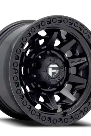 Professional Grade Fuel Covert D694 20x9 +20 6x139.7mm 106.1mm Matte Black