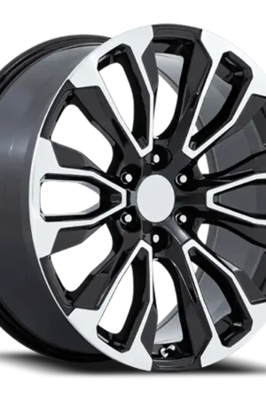 Hot Picks Performance Replica PR211 GBM 24x10 +31 6x139.7mm 78.1mm Gloss Black Machined Face