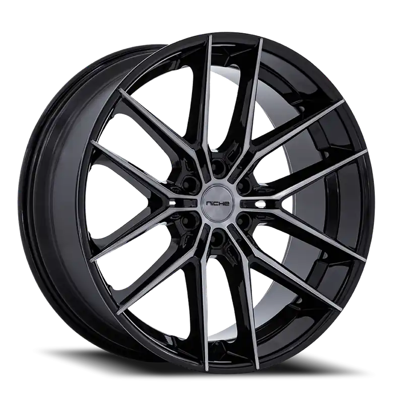 New Arrival Niche NC280 Prodigy 6 BT 22x9.5 +25 6x135mm 87.1mm Gloss Black Dark Tinted Clear
