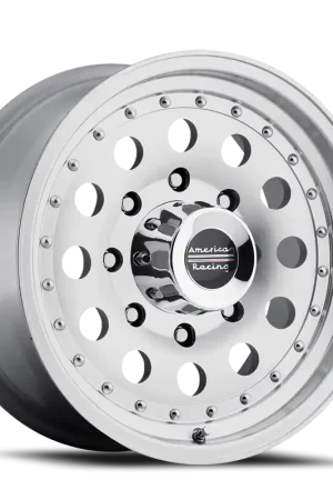 Warranty Included American Racing Outlaw II AR62 SL 16x7 -8 8x165.1mm 130.81mm Machined Silver Clear Coat